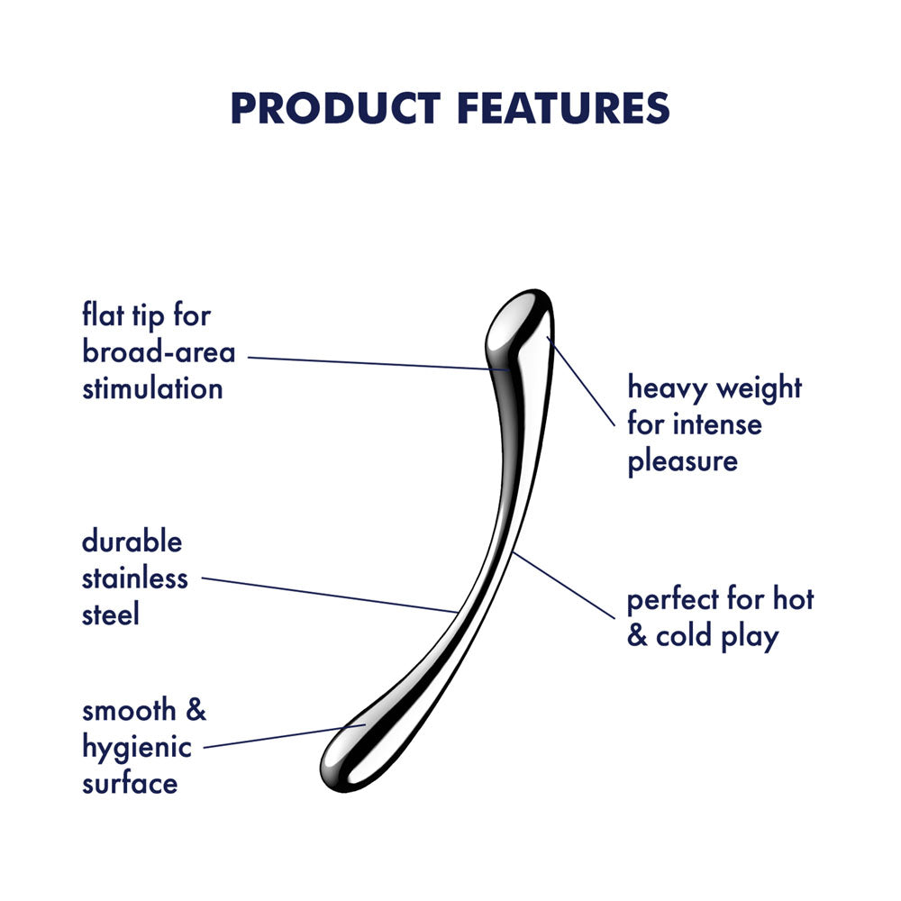 Satisfyer Cosmic Crest 1 - Steel 24 cm Dildo
