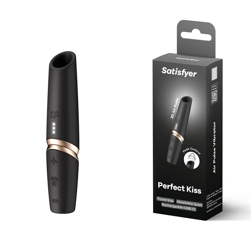 Satisfyer Perfect Kiss - USB Rechargeable Air Pulse Stimulator