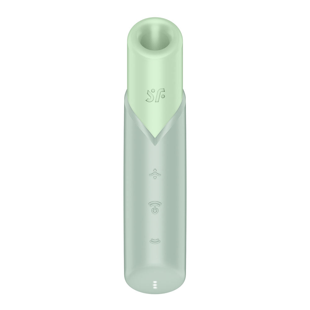 Satisfyer Naughty Kiss - Mint USB Rechargeable Air Pulse Stimulator