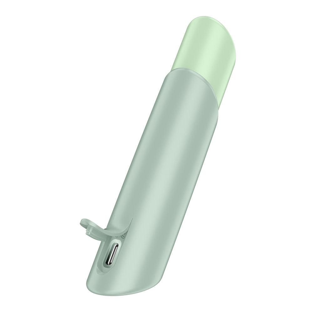 Satisfyer Naughty Kiss - Mint USB Rechargeable Air Pulse Stimulator
