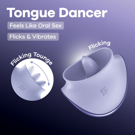 Satisfyer Tongue Dancer -  USB Rechargeable Flicking Stimulator