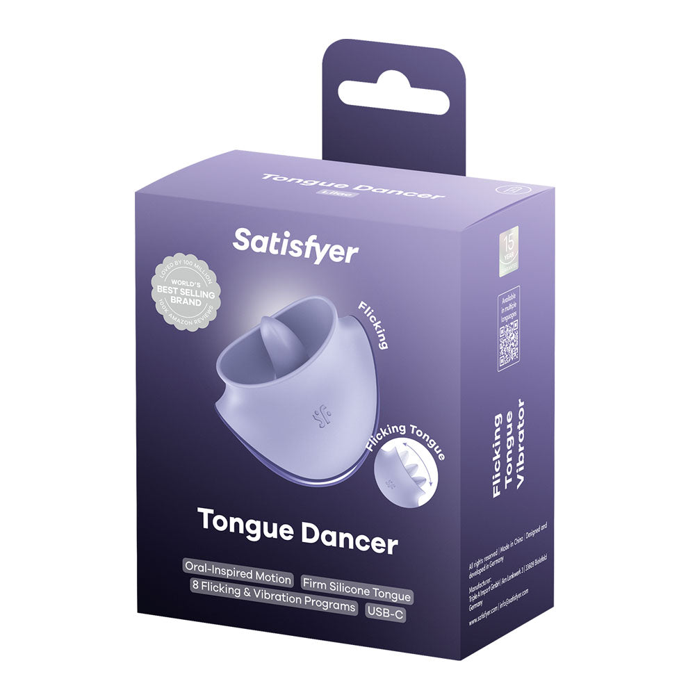 Satisfyer Tongue Dancer -  USB Rechargeable Flicking Stimulator
