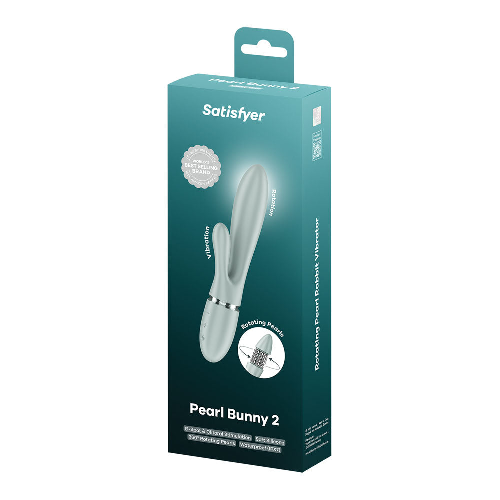 Satisfyer Pearl Bunny 2 - - 21.5 cm USB-C Rechargeable Rabbit Vibrator