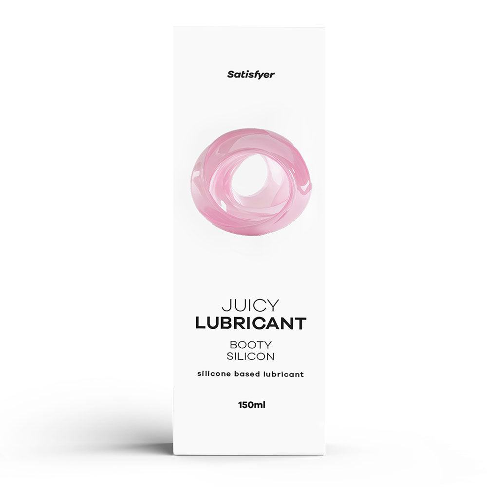 Satisfyer Juicy Lubricant 150 ml Booty Silicone - Silicone Based Anal Lubricant - 150 ml Bottle