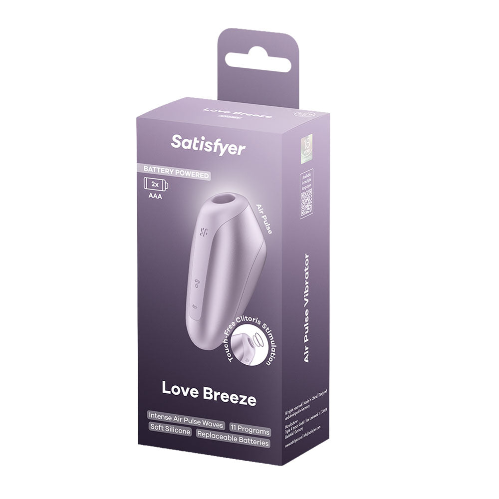 Satisfyer Love Breeze - Battery Series - Air Pulse Clitoral Stimulator
