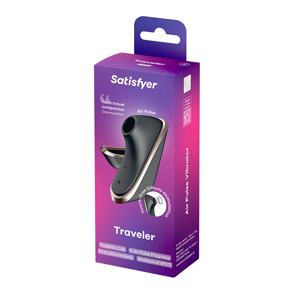 Satisfyer Traveler - - USB Rechargeable Air Pulse Clitoral Stimulator