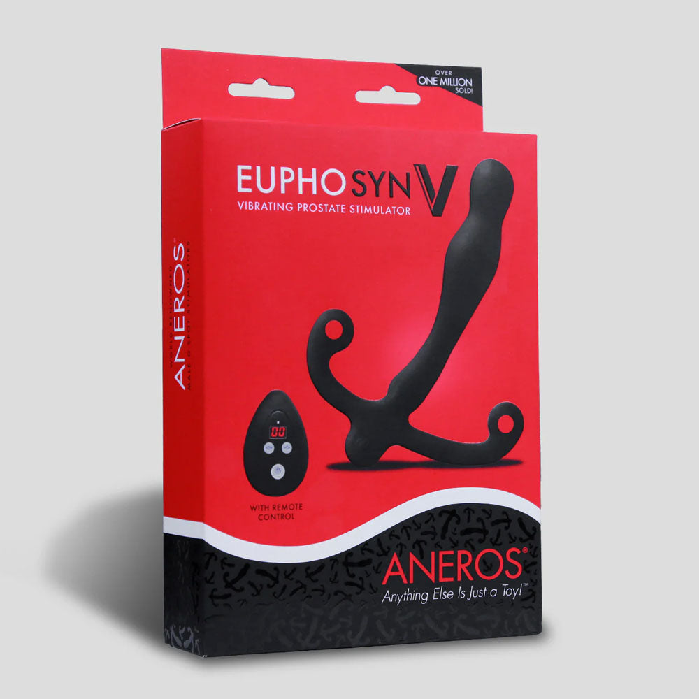 Aneros Eupho Syn V - USB Rechargeable Vibrating Prostate Massager with Remote