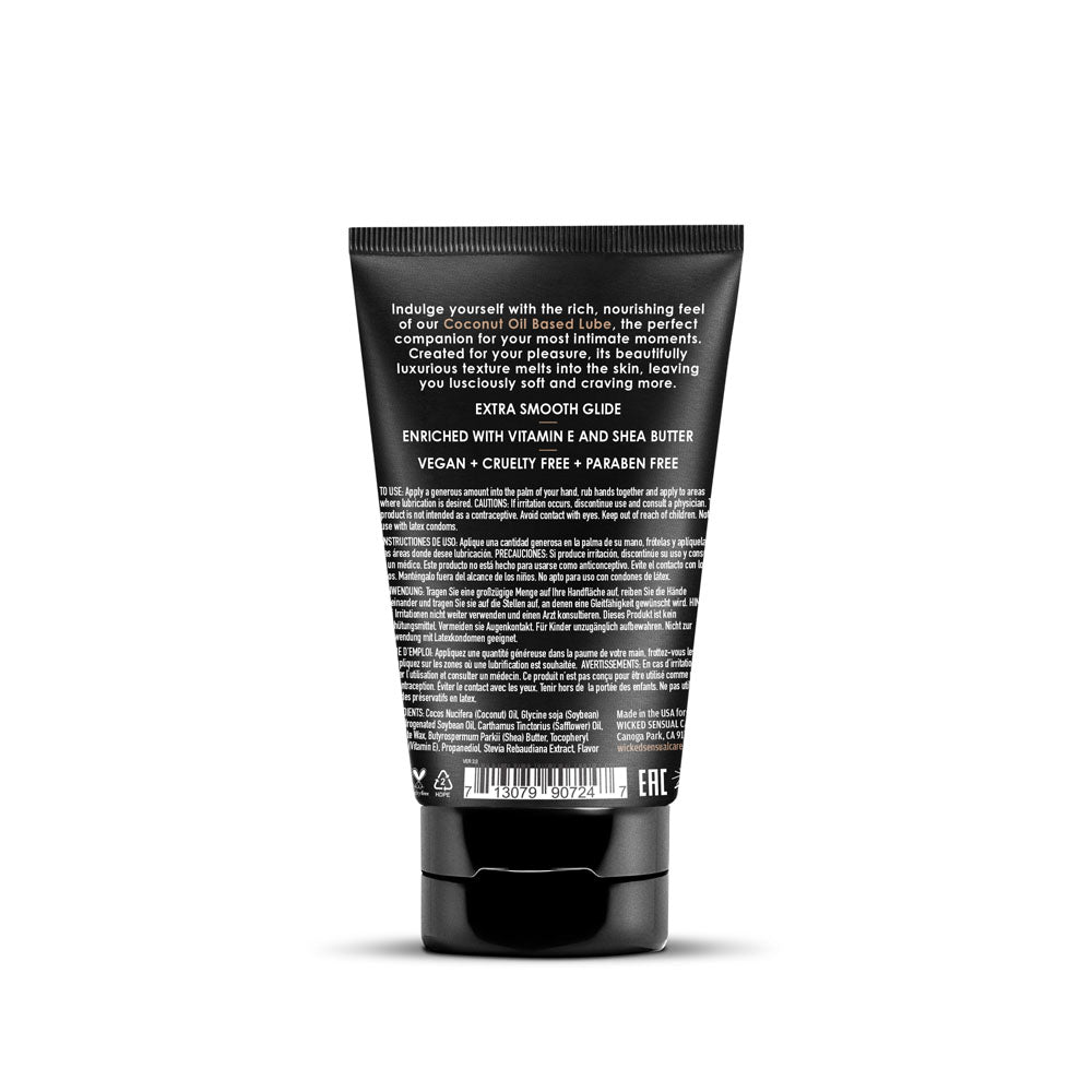 Wicked COCONUT - Coconut Oil Based Lubricant - 120 ml Tube