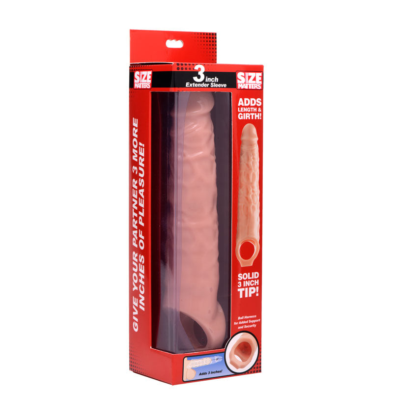Size Matters 3'' Penis Extender Sleeve