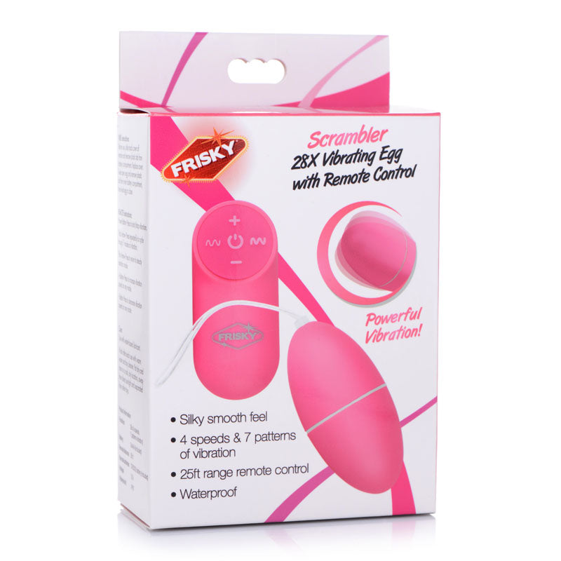 Frisky Scrambler - Vibrating Egg with Wireless Remote
