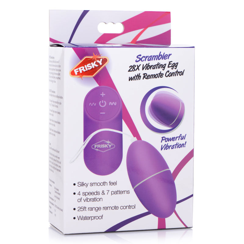 Frisky Scrambler - Vibrating Egg with Wireless Remote