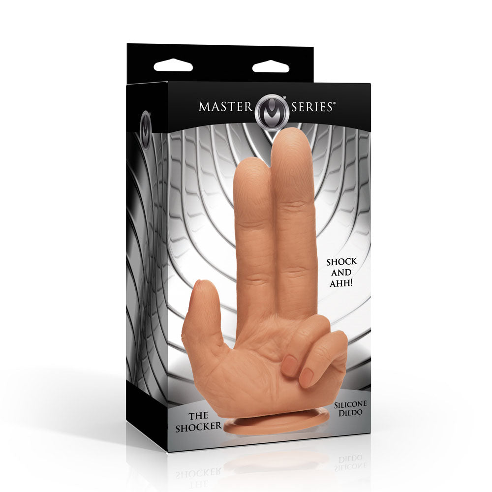 Master Series The Shocker - 20.8 cm Finger Dildo