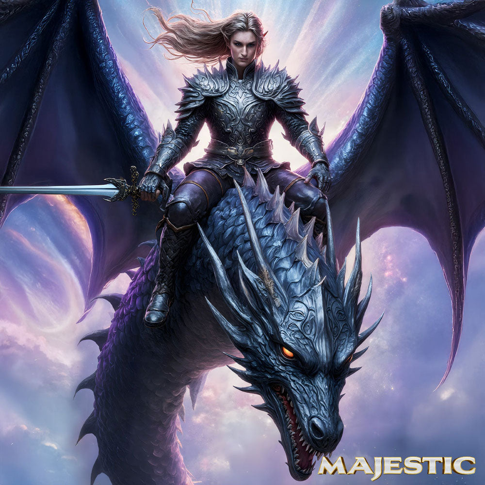 Majestic Eryndor - Opal 22.9 cm Fantasy Dragon Dildo