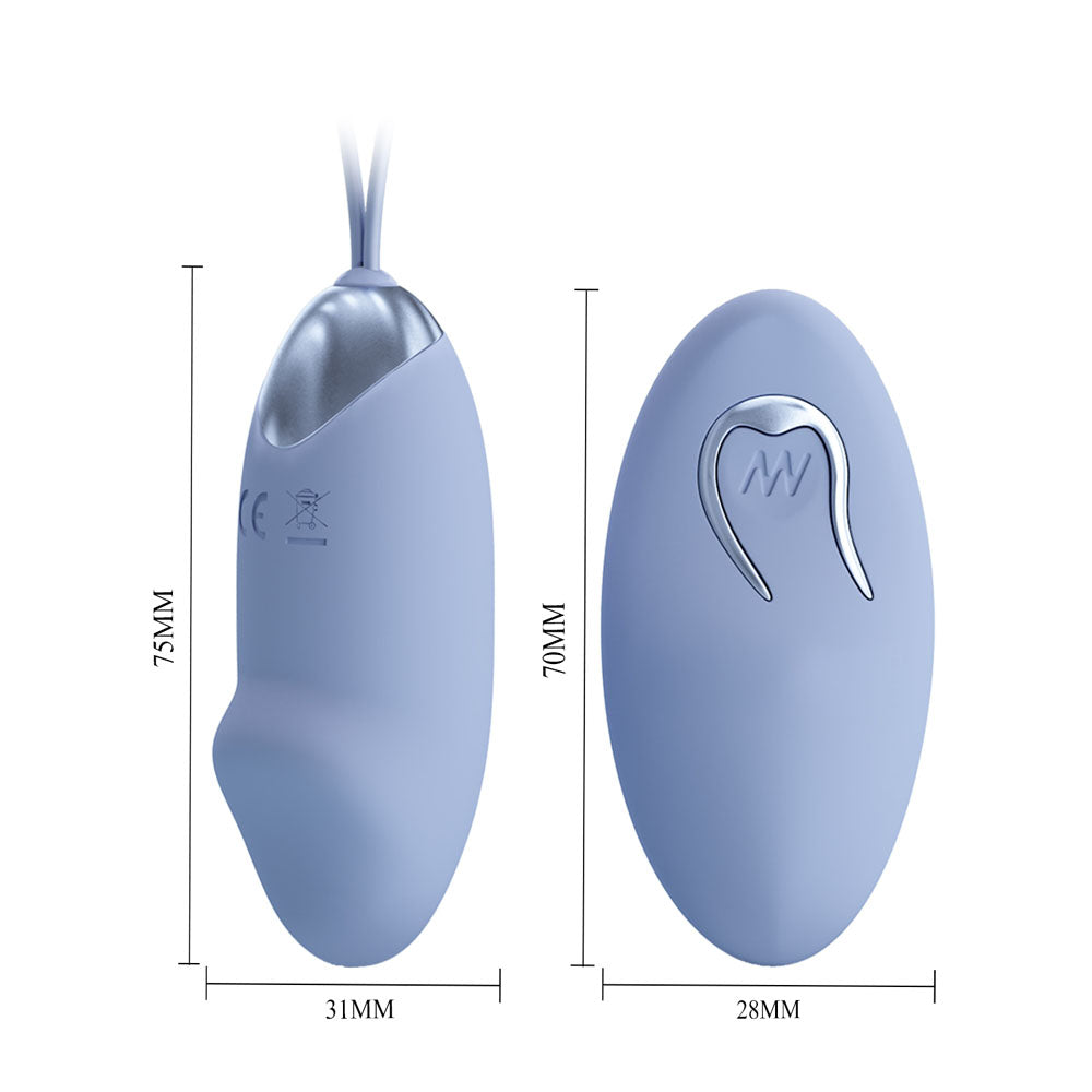 Party Up IVAN Remote Egg - - USB Rechargeable Vibrating Egg with Wireless Remote