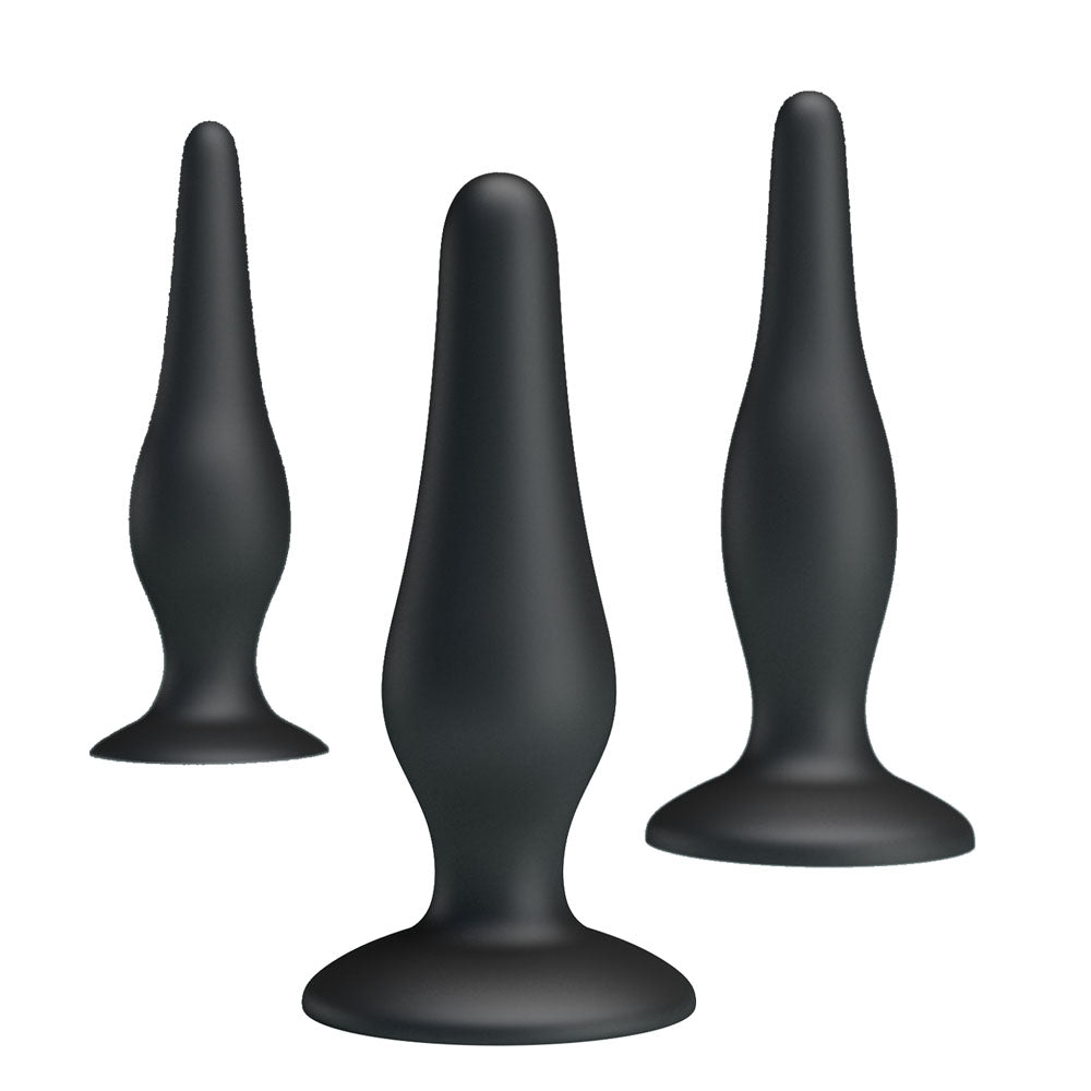 Party Up JERRY Butt Plug Set - Butt Plugs - Set of 3 Sizes