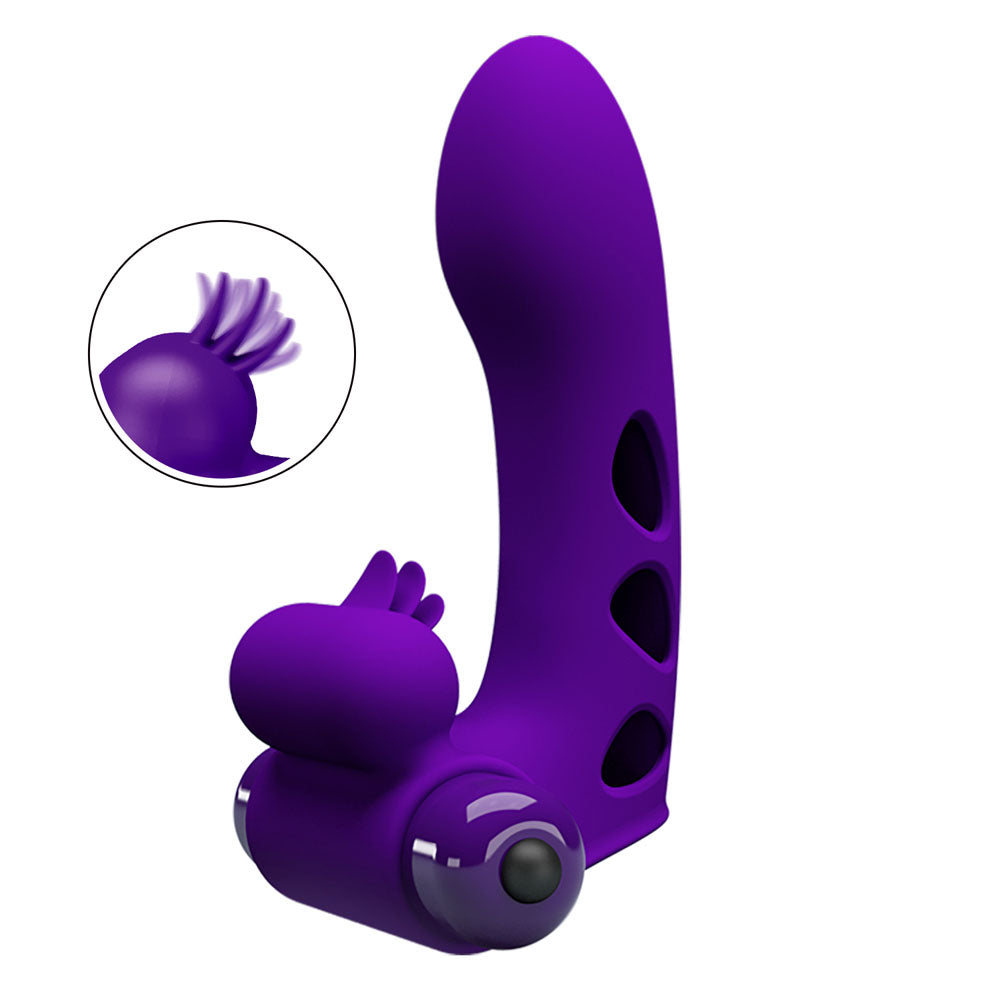 Party Up MIKE Finger Vibe - - Vibrating Finger Vibrator