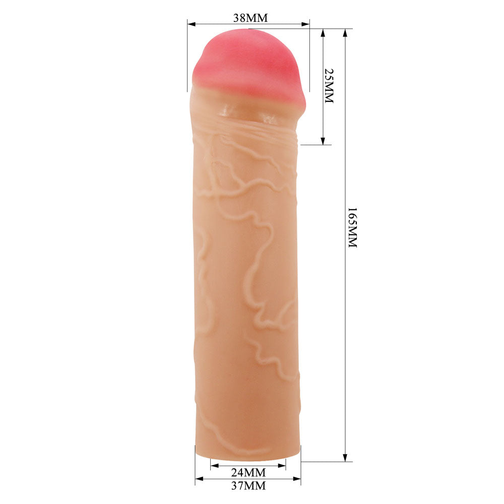 Party Up OSCAR 1 Inch Extender Sleeve - 1 Inch Penis Extender Sleeve