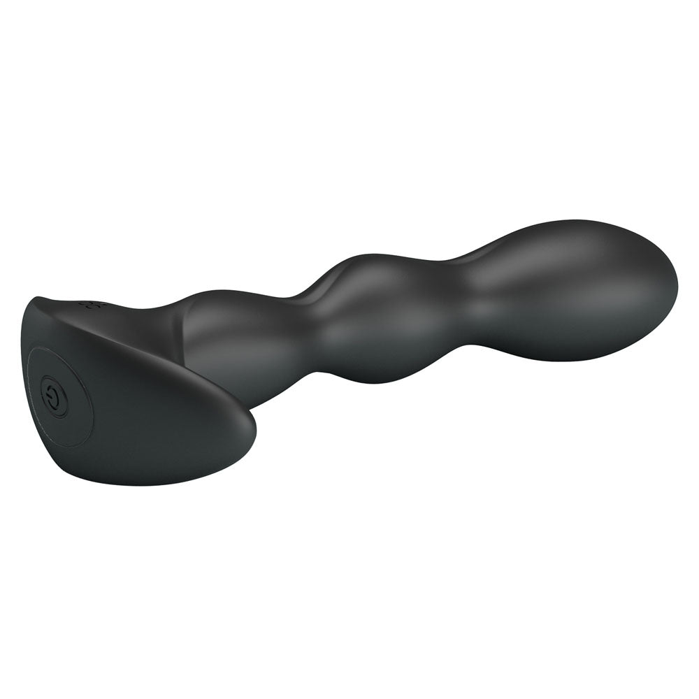 Party Up JIM Vibrating Plug - 14.5 cm USB Rechargeable Vibrating Butt Plug
