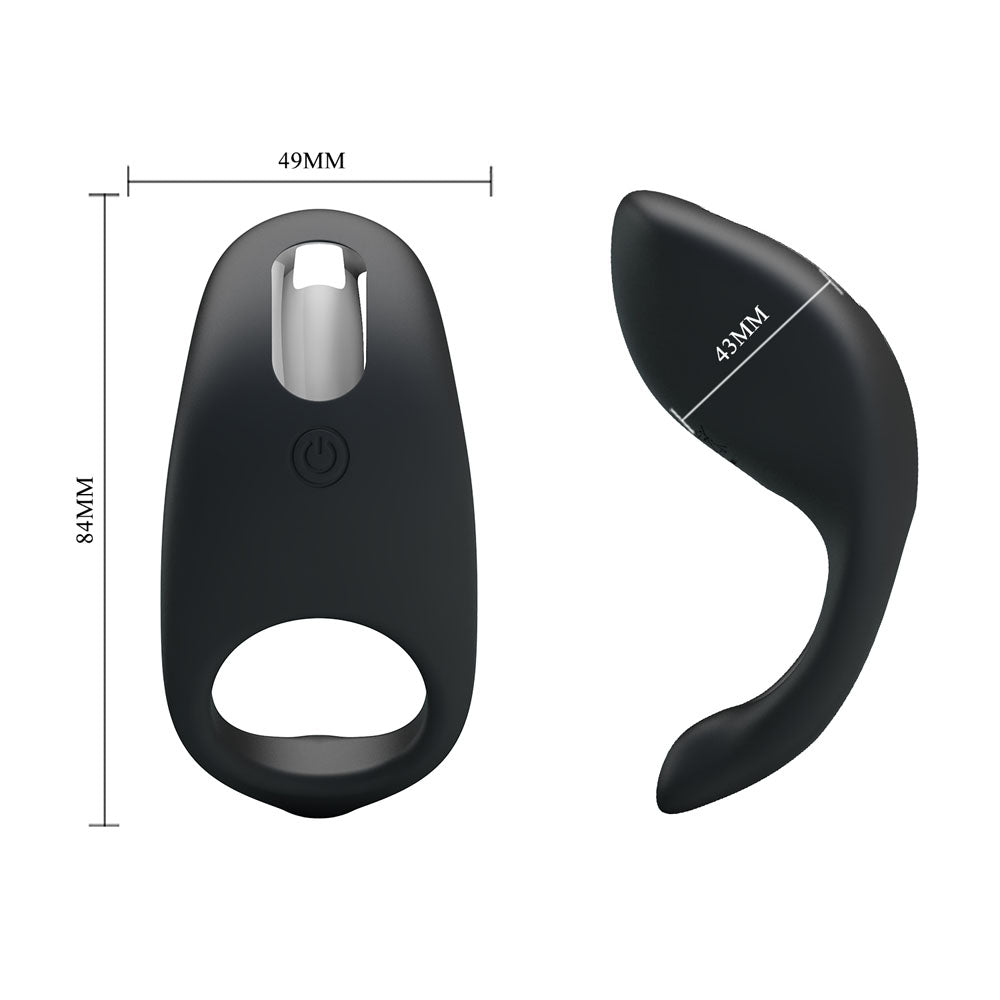 Party Up KING Rechargeable Cock Ring - USB Rechargeable Cock Ring