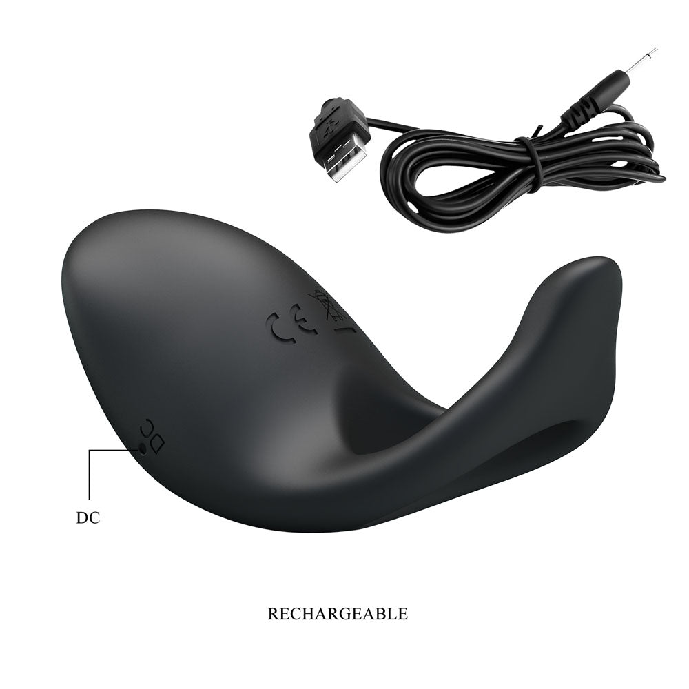 Party Up KING Rechargeable Cock Ring - USB Rechargeable Cock Ring