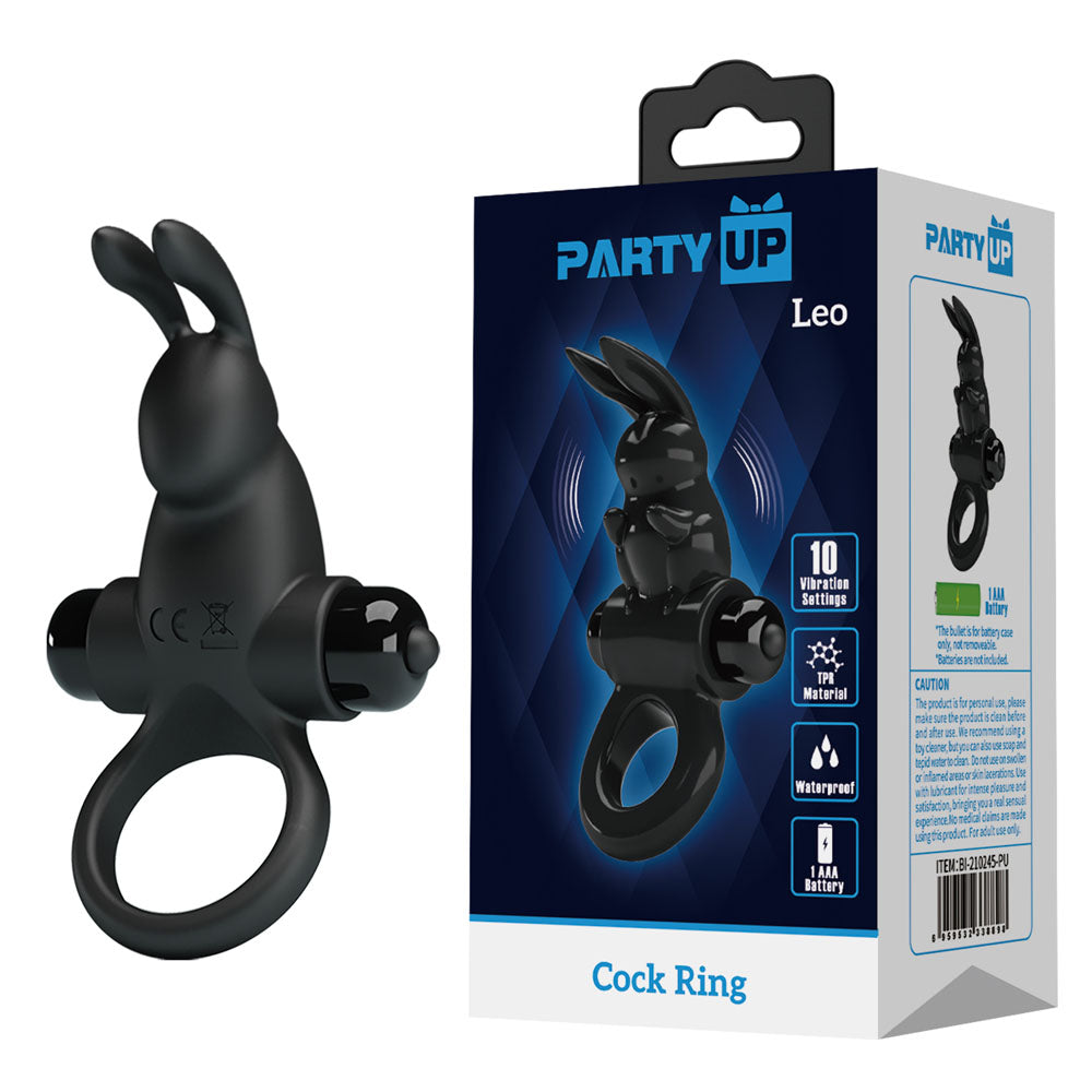 Party Up LARRY Vibrating Cock Ring - Vibrating Cock Ring