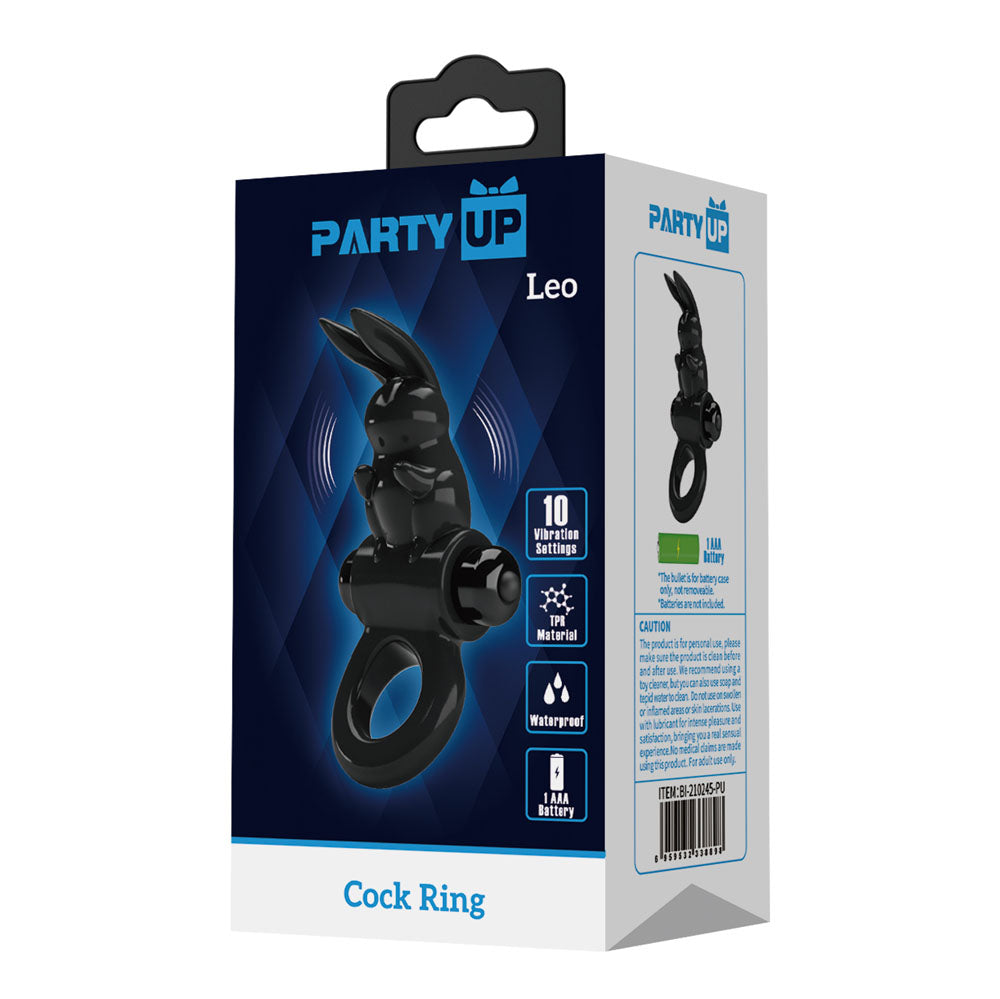 Party Up LARRY Vibrating Cock Ring - Vibrating Cock Ring
