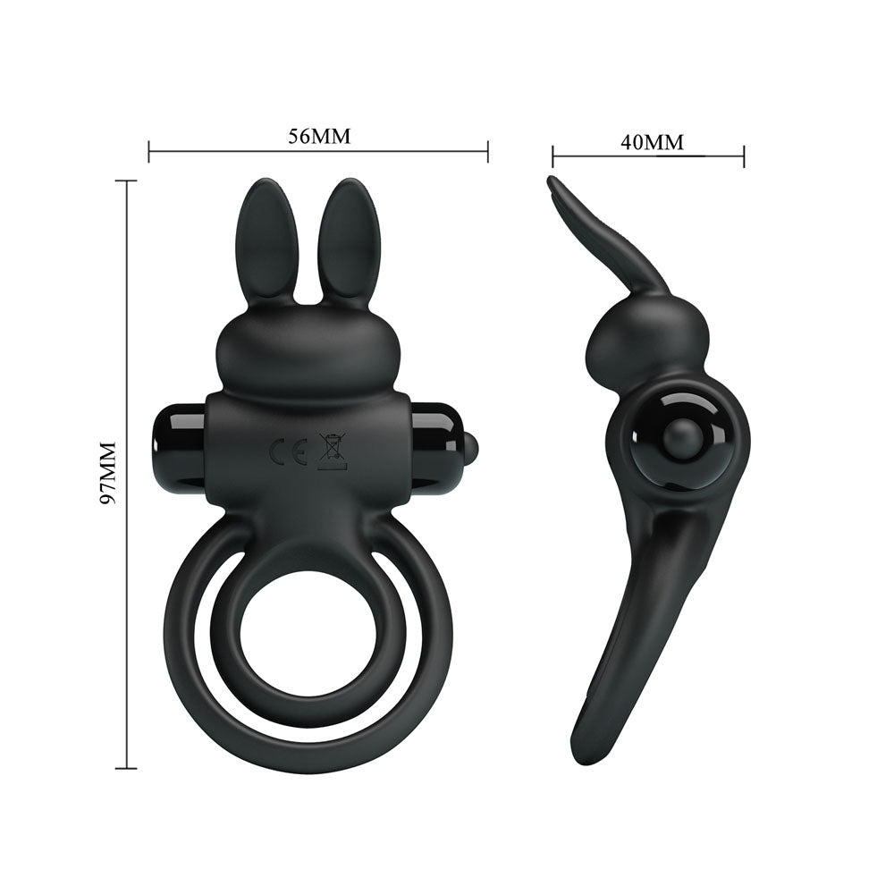 Party Up LAWRENCE Vibrating Cock Ring - Vibrating Cock & Balls Ring