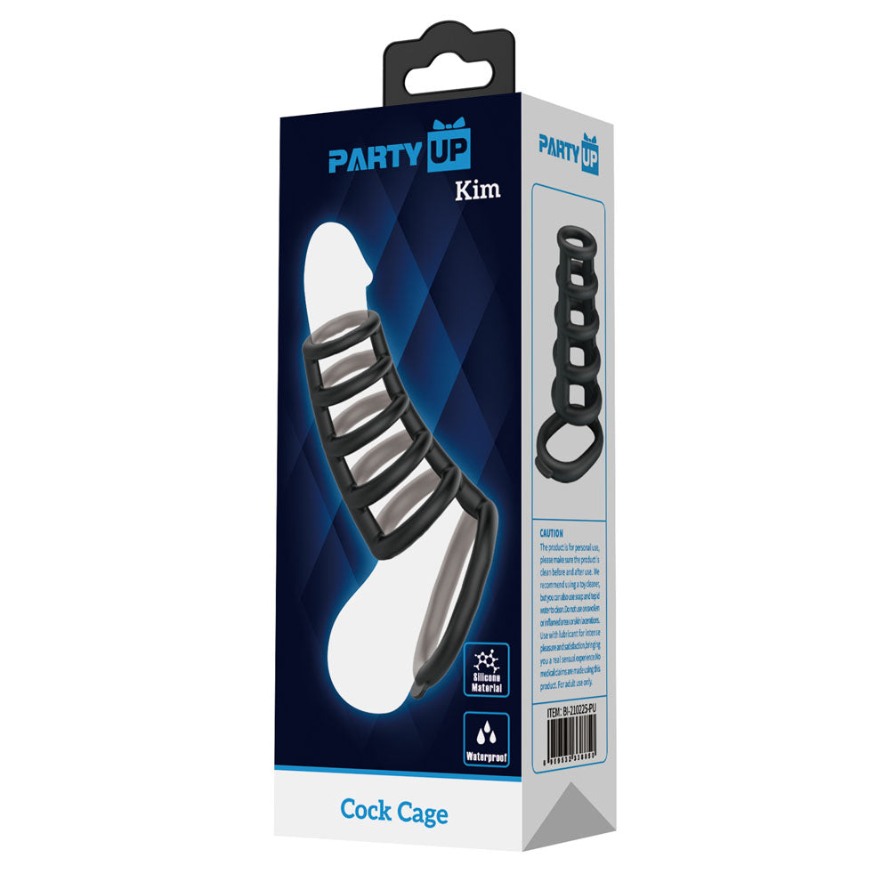 Party Up KIM Cock Cage - Cock Ring Cage