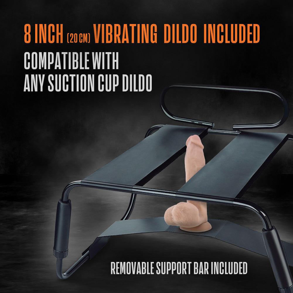 Temptasia Surrender Sex Chair - Sex Stool With Vibrating Dildo