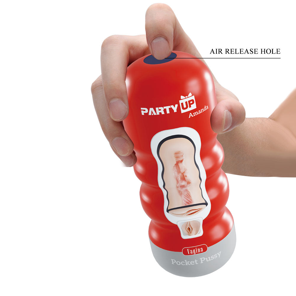 Party Up AMANDA Pocket Pussy - Vagina Stroker
