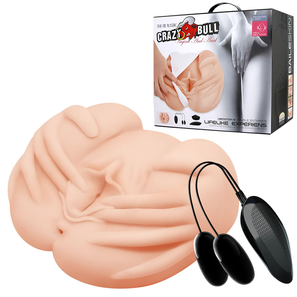 CRAZY BULL Vibrating Spread Torso - Vibrating Spread Torso Masturbator