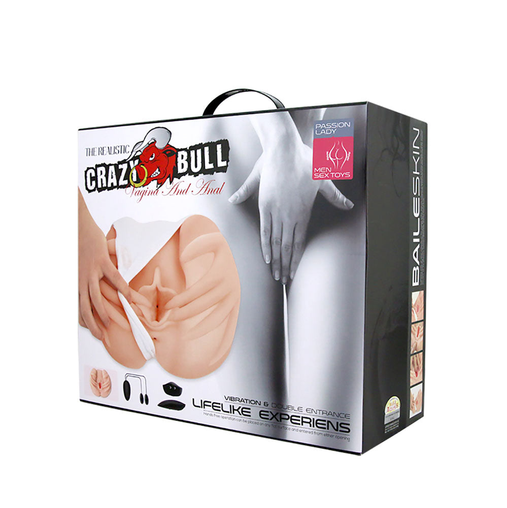 CRAZY BULL Vibrating Spread Torso - Vibrating Spread Torso Masturbator