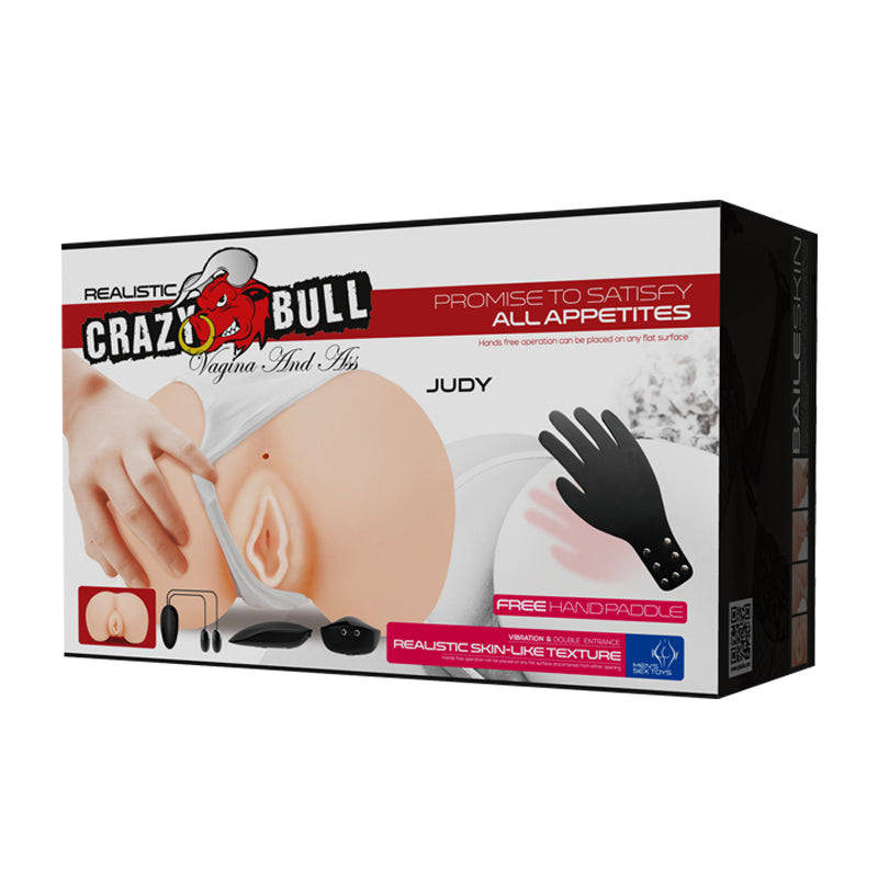 CRAZY BULL JUDY Vibrating Doggy Torso - Vibrating Doggy-Style Masturbator