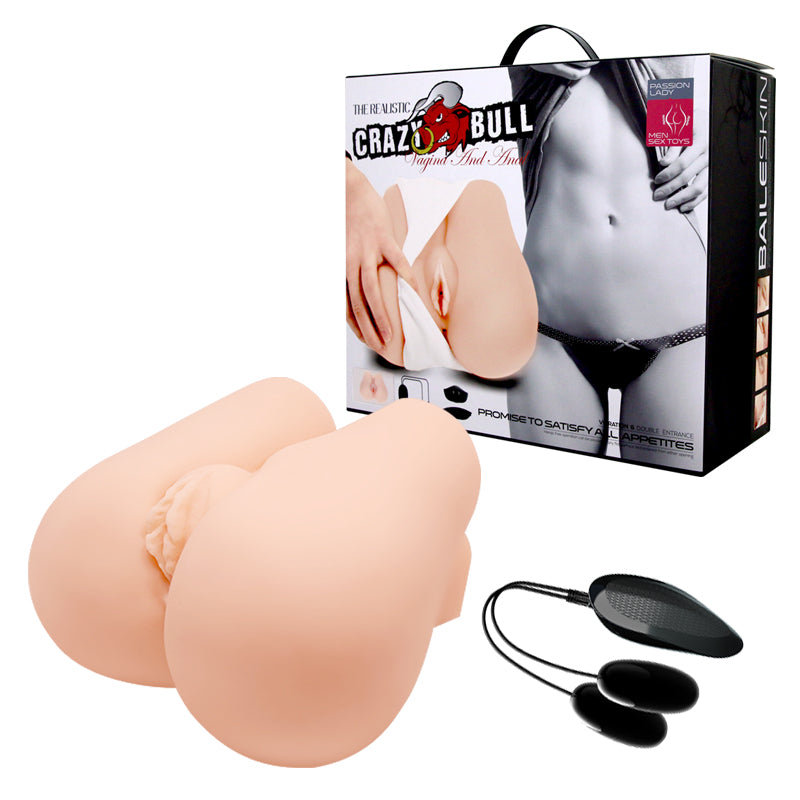 CRAZY BULL Vibrating Missionary Torso - Vibrating Missionary Torso Masturbator