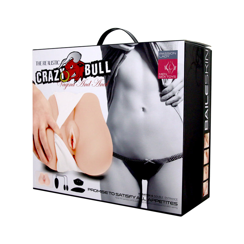 CRAZY BULL Vibrating Missionary Torso - Vibrating Missionary Torso Masturbator