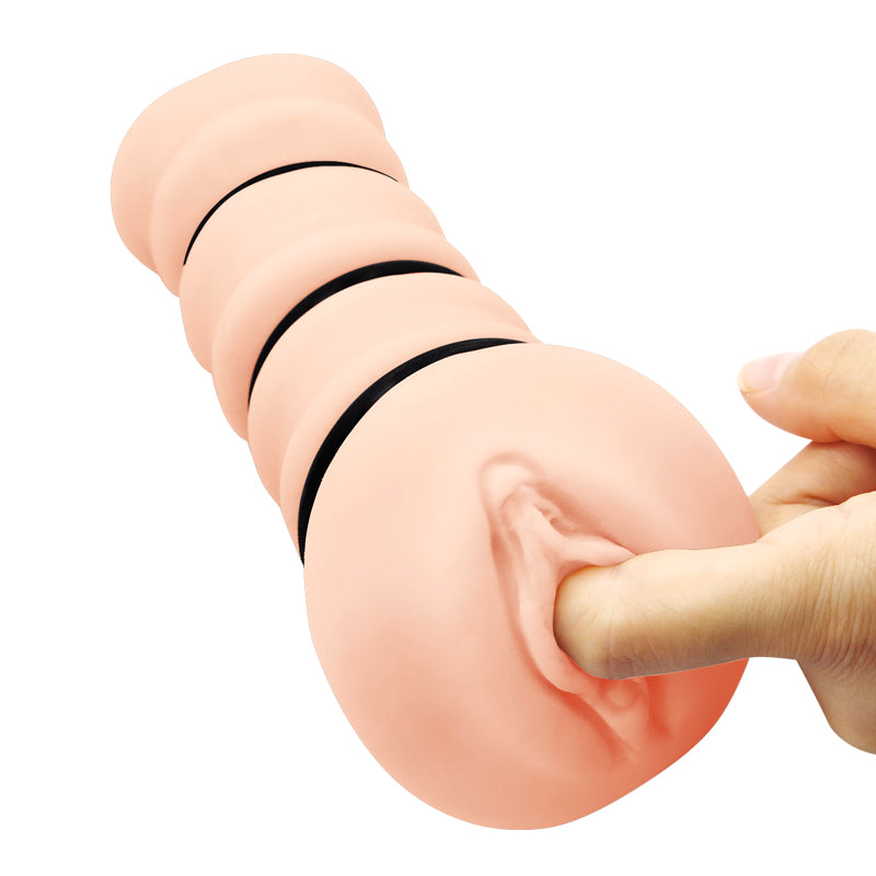 CRAZY BULL ROSSI Vagina Stroker - Vagina Stroker with Tightening Rings