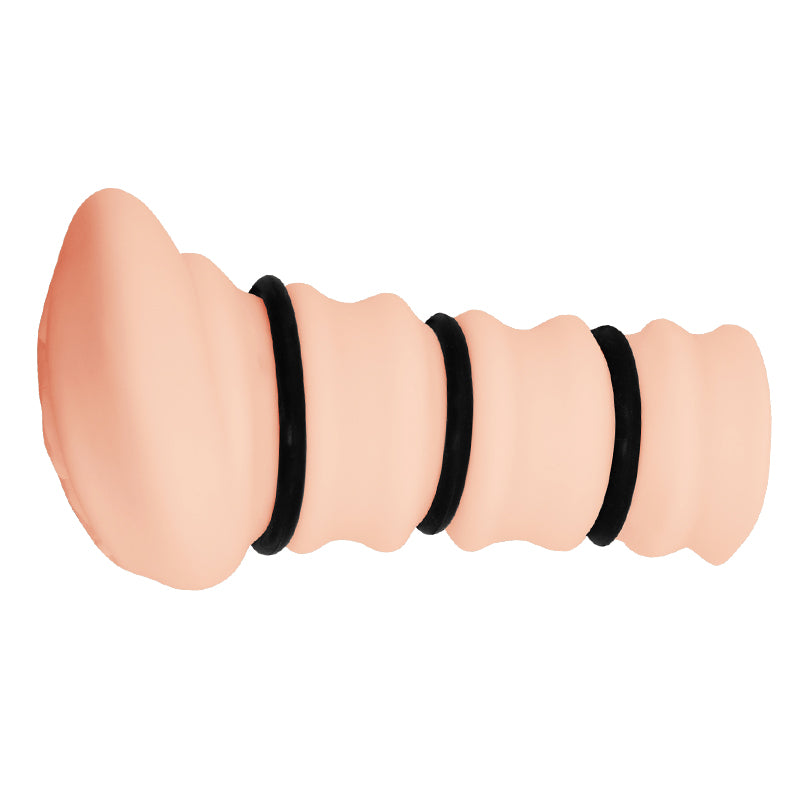 CRAZY BULL ROSSI Vagina Stroker - Vagina Stroker with Tightening Rings