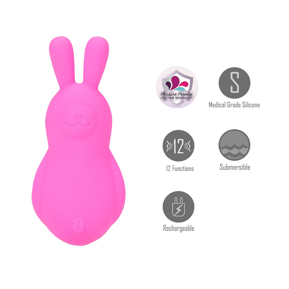 Maia BRI - - 9 cm USB Rechargeable Vibrating Bunny Bullet