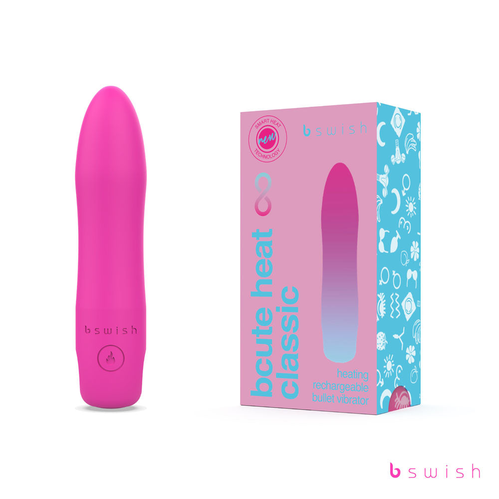 Bcute Infinite Heat Classic - Sunset - 10 cm USB Rechargeable Vibrator