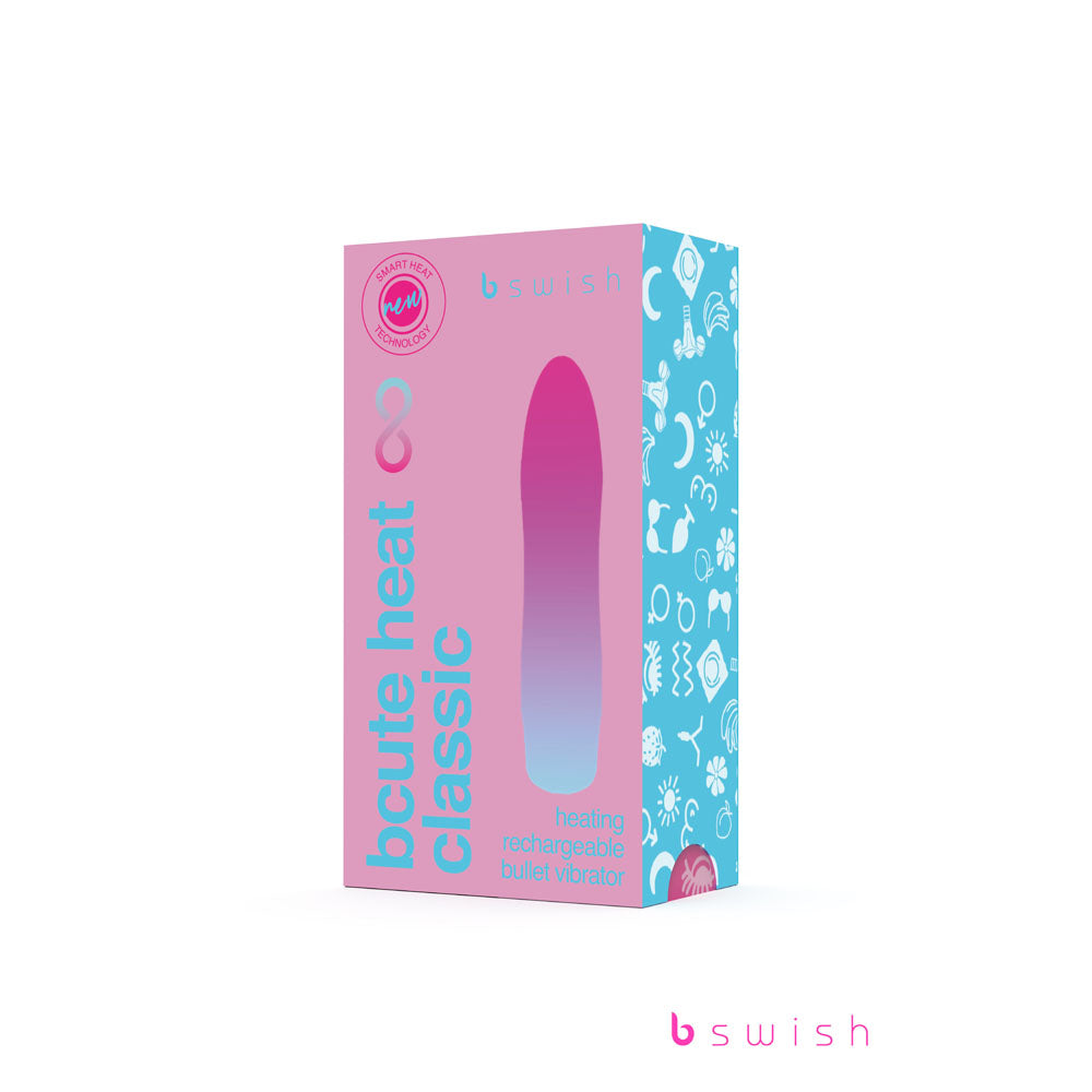 Bcute Infinite Heat Classic - Sunset - 10 cm USB Rechargeable Vibrator