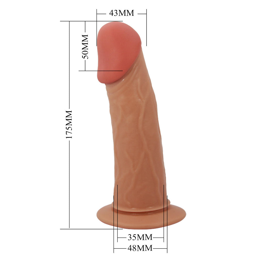 Party Up NATHAN Strap-On - 17.5 cm Hollow Strap-On