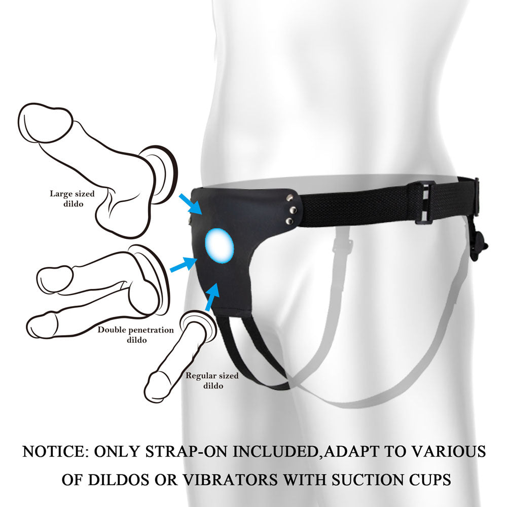 Party Up NICK Strap-On Harness - Adjustable Strap-On Harness (No Probe Included)