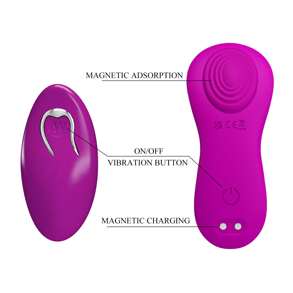 Party Up MICHAEL Panty Vibe - - USB Rechargeable Panty Vibrator with Wireless Remote Control