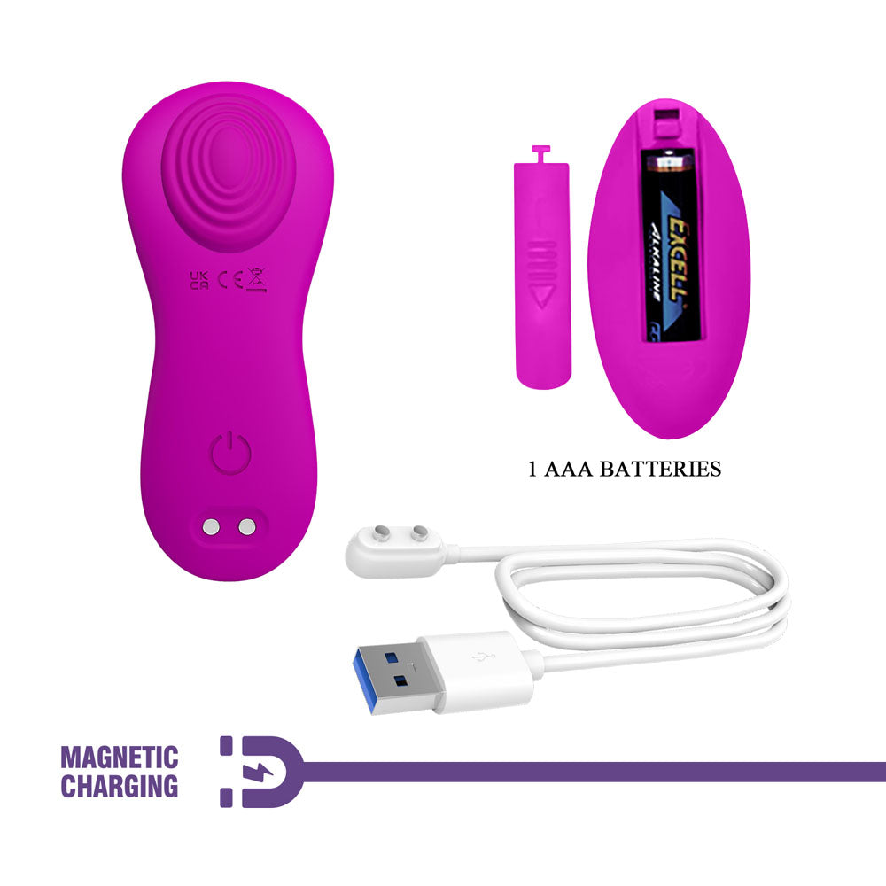 Party Up MICHAEL Panty Vibe - - USB Rechargeable Panty Vibrator with Wireless Remote Control