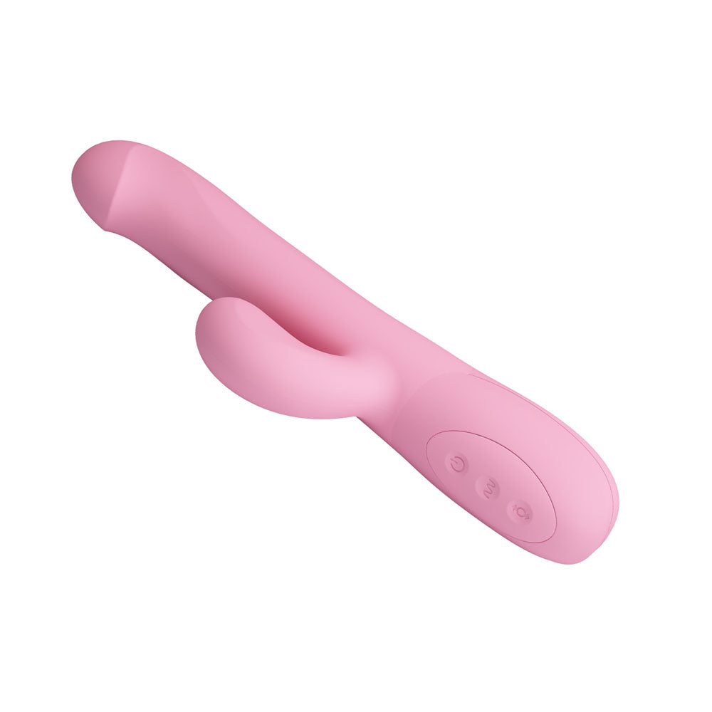 Party Up DEAN Wavy Rotation Vibe - - 23.8 cm USB Rechargeable Rotating Rabbit Vibrator
