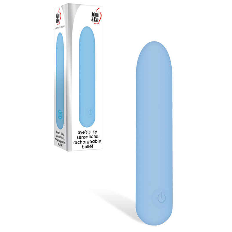 Adam & Eve Eve's Silky Sensations Rechargeable Bullet - 9.4 cm USB Rechargeable Bullet