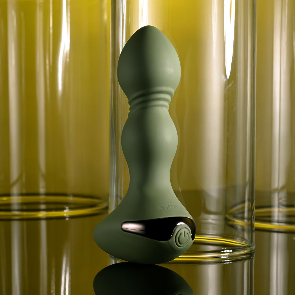 Evolved LIEUTENANT - 12.2 cm USB Rechargeable Vibrating Butt Plug
