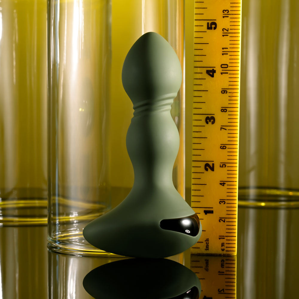 Evolved LIEUTENANT - 12.2 cm USB Rechargeable Vibrating Butt Plug