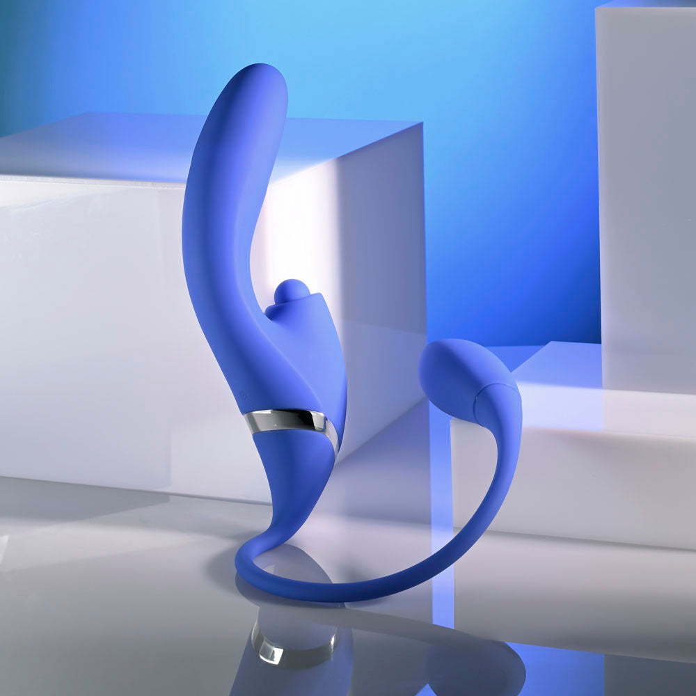 Evolved ALL IN - USB Recahrgeable Triple Stimulating Vibrator