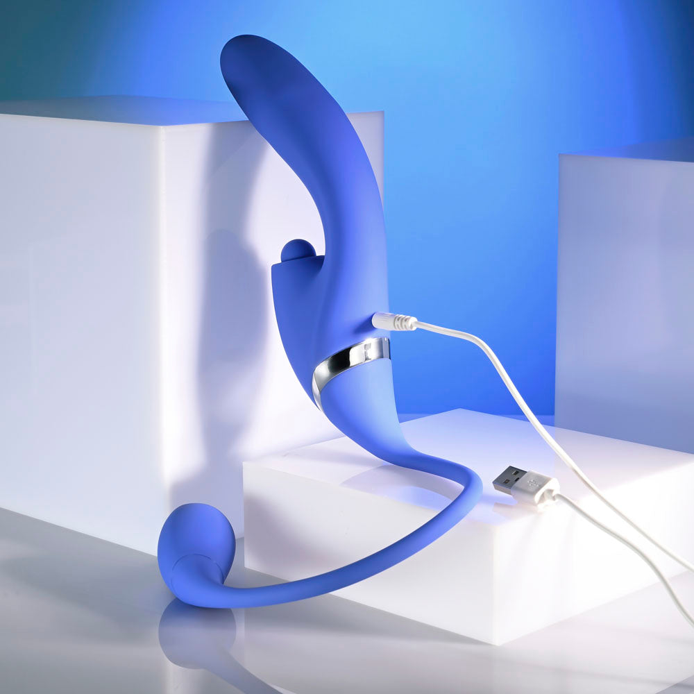 Evolved ALL IN - USB Recahrgeable Triple Stimulating Vibrator